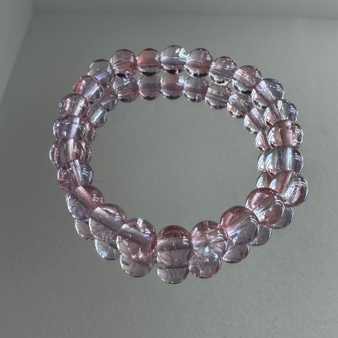 Iridescent Pink Bracelet